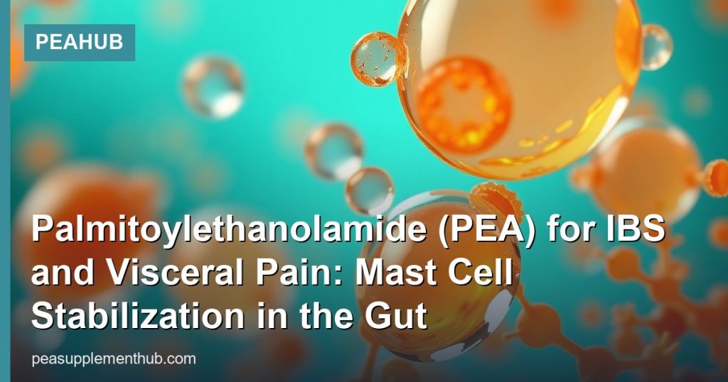 Palmitoylethanolamide (PEA) for IBS and Visceral Pain: Mast Cell Stabilization in the Gut - PEAHub