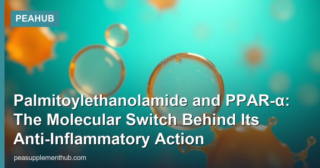 Palmitoylethanolamide and PPAR-α: The Molecular Switch Behind Its Anti-Inflammatory Action - PEAHub
