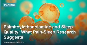 Palmitoylethanolamide and Sleep Quality: What Pain-Sleep Research Suggests