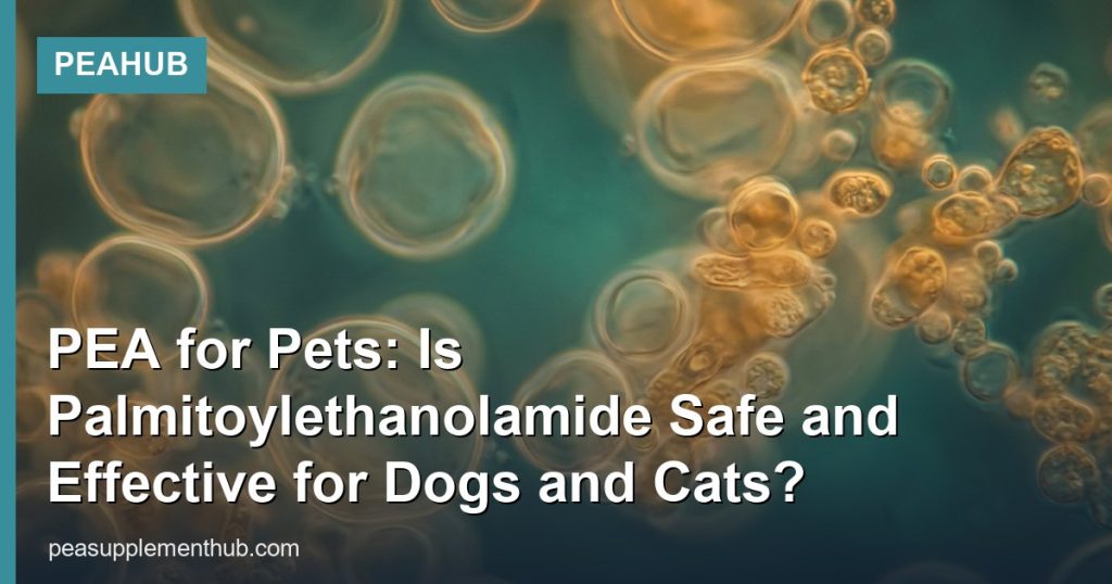 PEA for Pets: Is Palmitoylethanolamide Safe and Effective for Dogs and Cats? - PEAHub